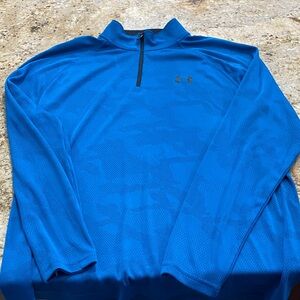 Under Armour Men's Teal 1/4 Pullover